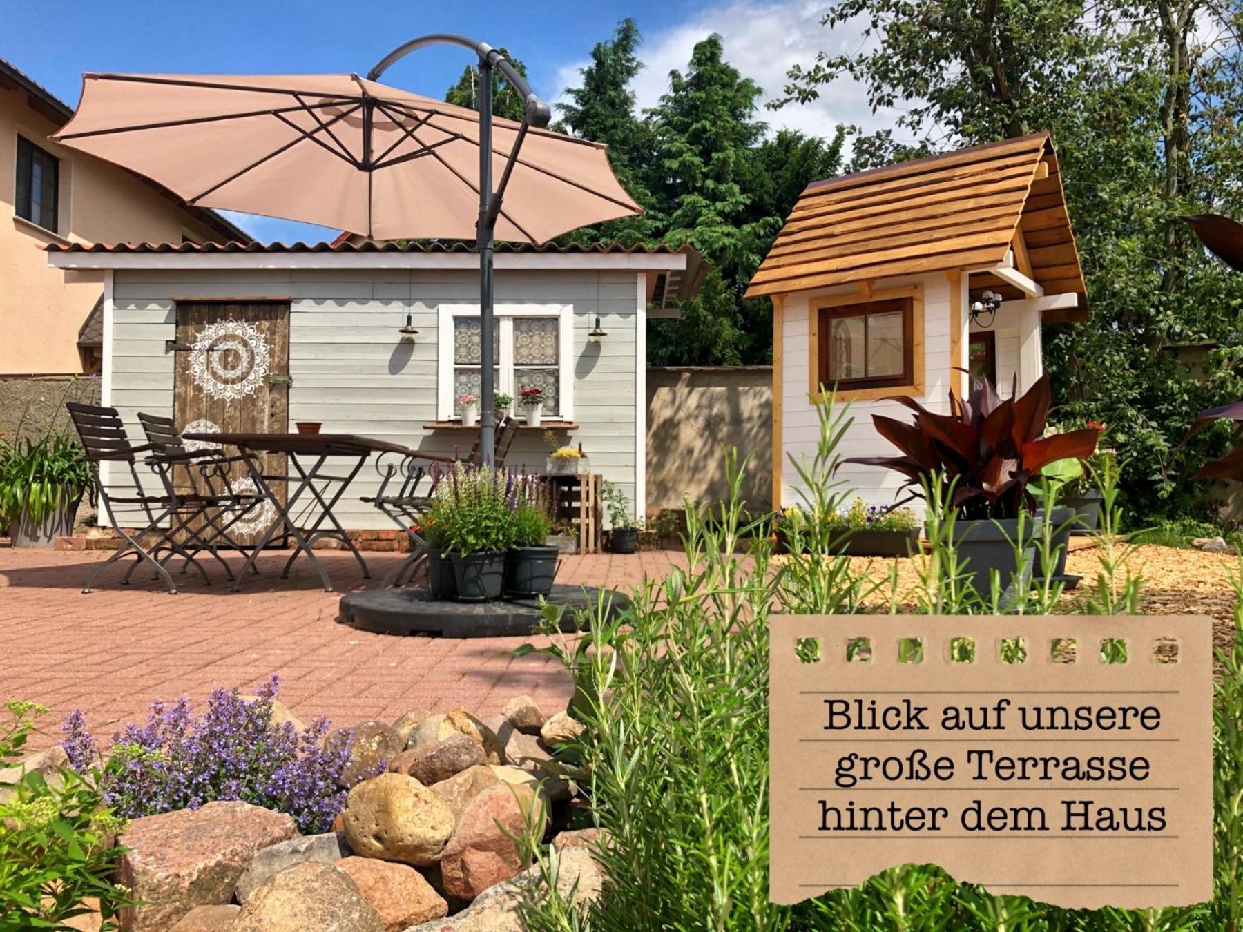 Alte Schule Wittenberg, 3 Ferienwohnungen Fuer Bis Zu 12 Personen, An Der Elbe, Mit Garten Esterno foto