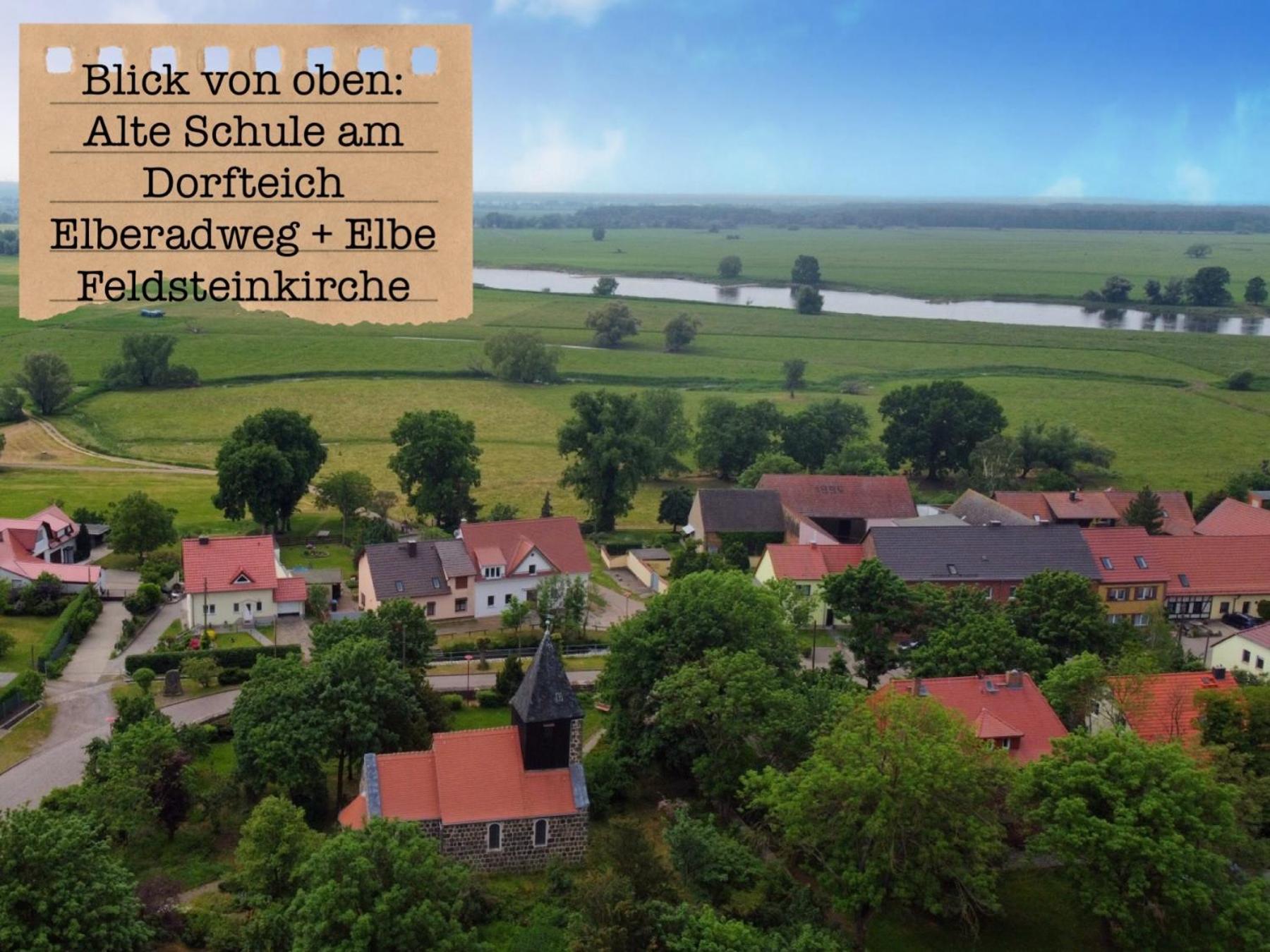 Alte Schule Wittenberg, 3 Ferienwohnungen Fuer Bis Zu 12 Personen, An Der Elbe, Mit Garten Esterno foto